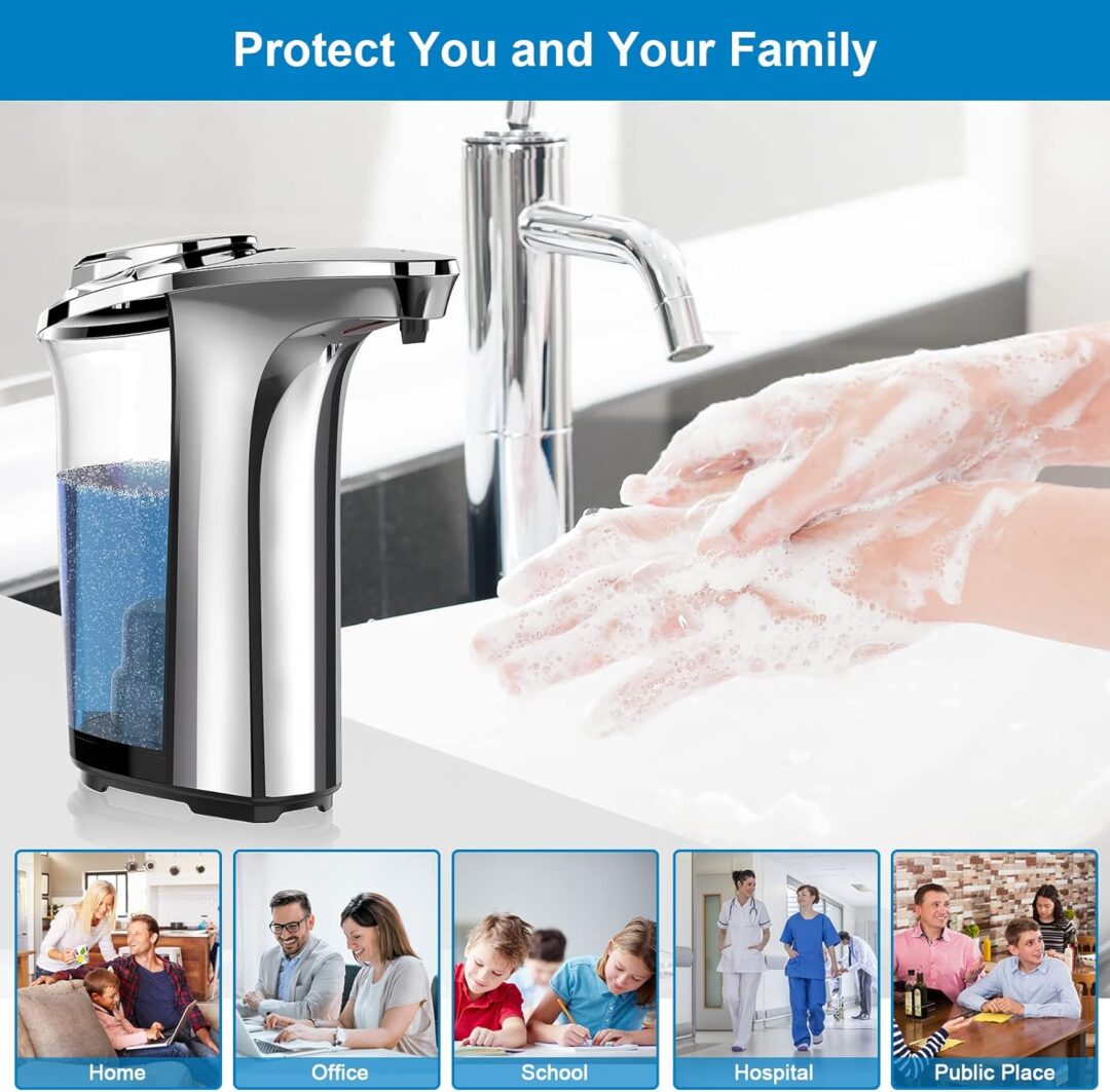 Automatic Touchless Dish Soap Dispenser For Kitchen And Bathroom - Image 3