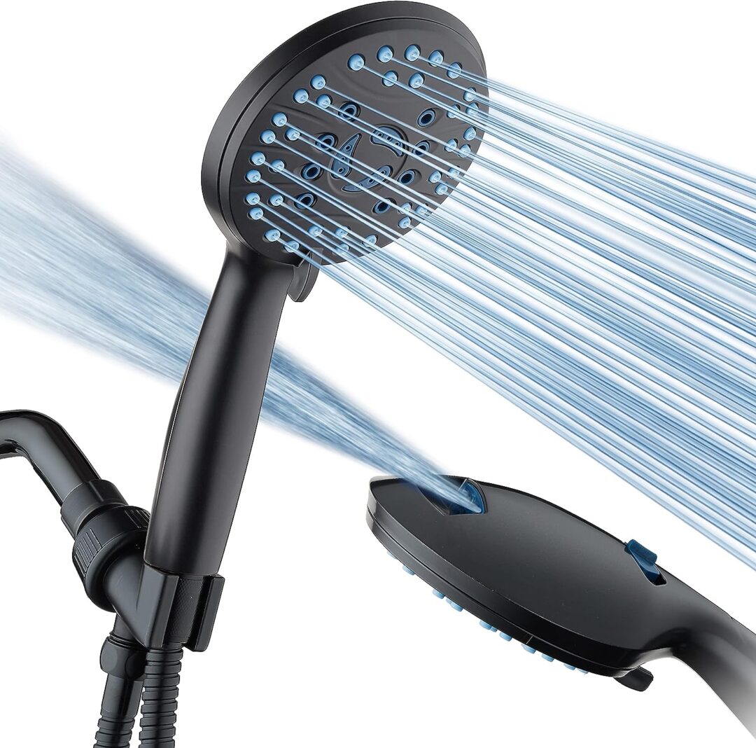 Adjustable Pressure Handheld Shower Head With A Hose - Image 9