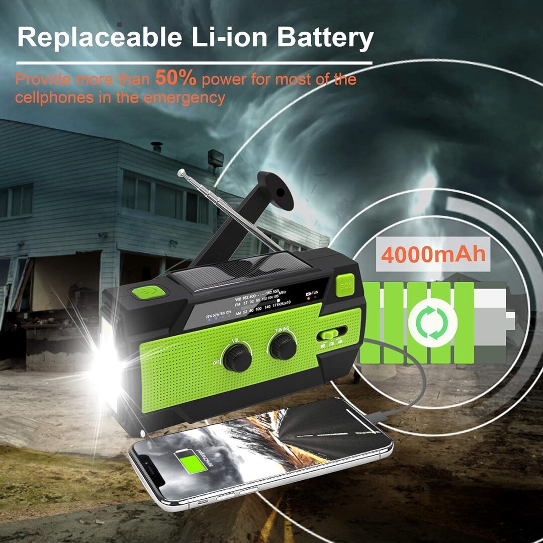 Emergency Crank Weather Radio - Image 4