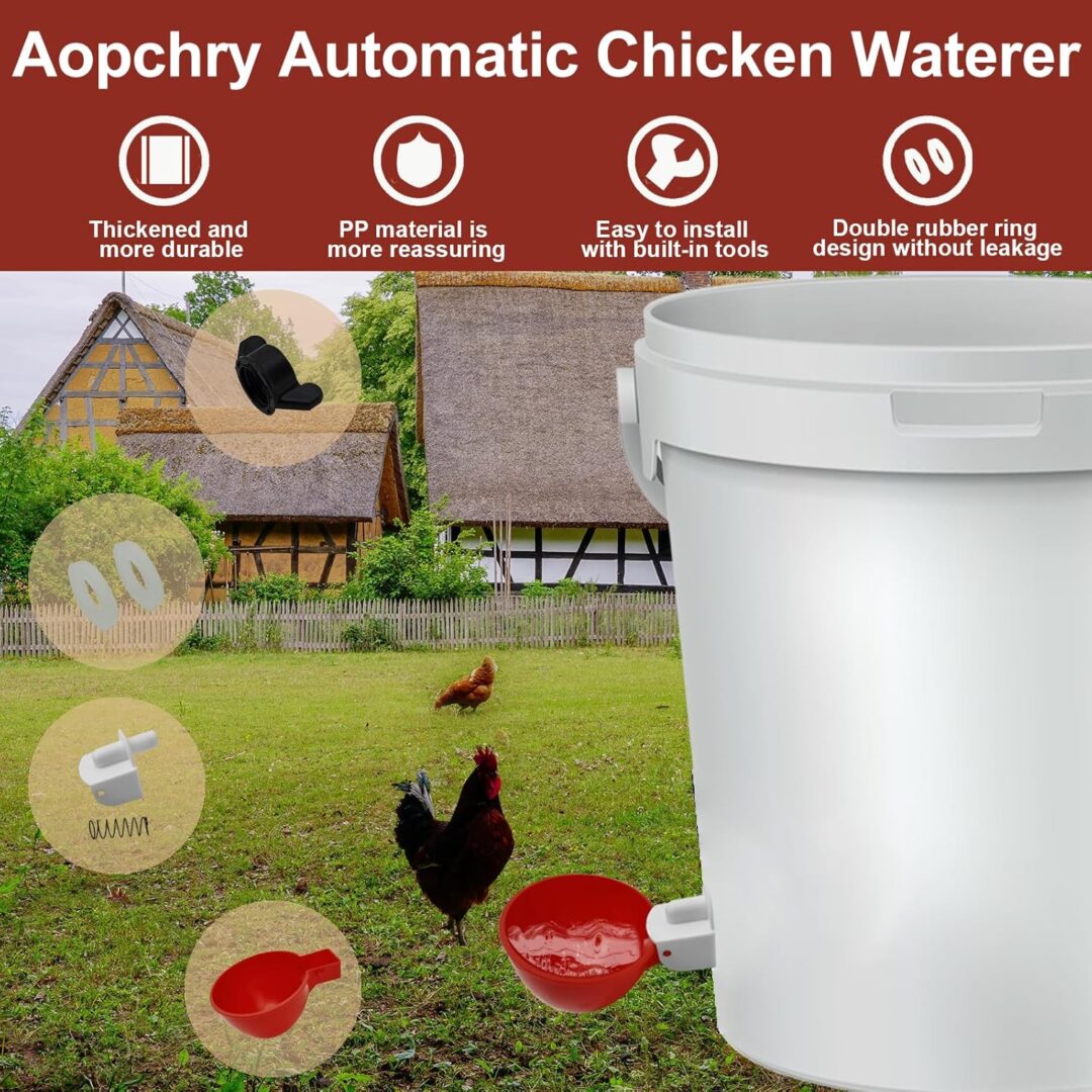 10 Pcs Chicken Waterer - Image 8