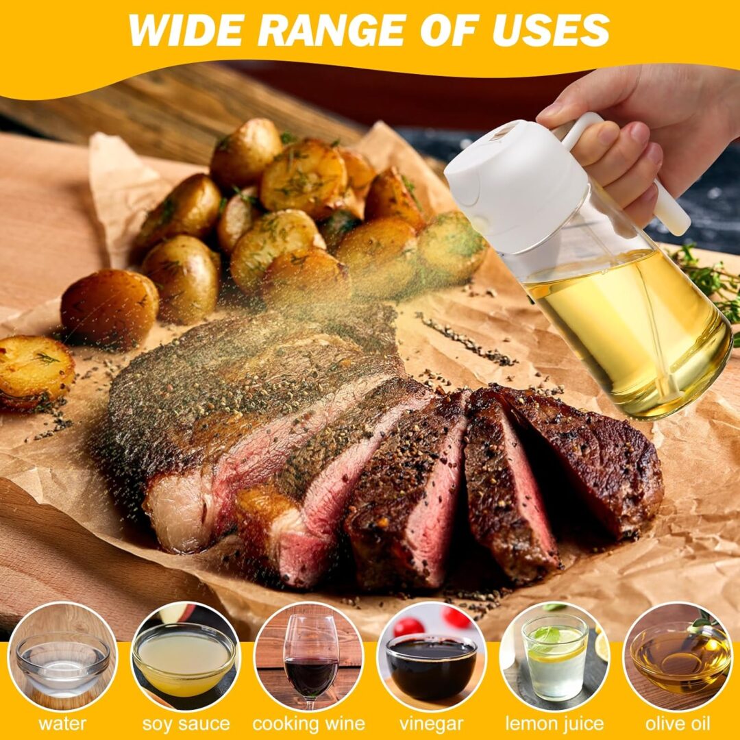 2 Pack Oil Dispenser And Sprayer Bottle - Image 5