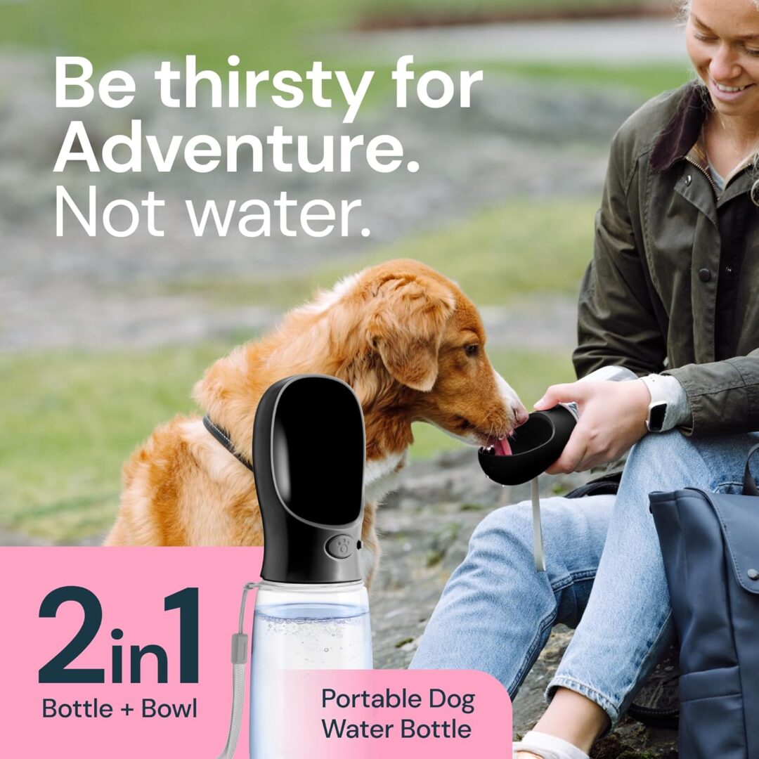 19 oz portable water bottle for dogs - Image 7