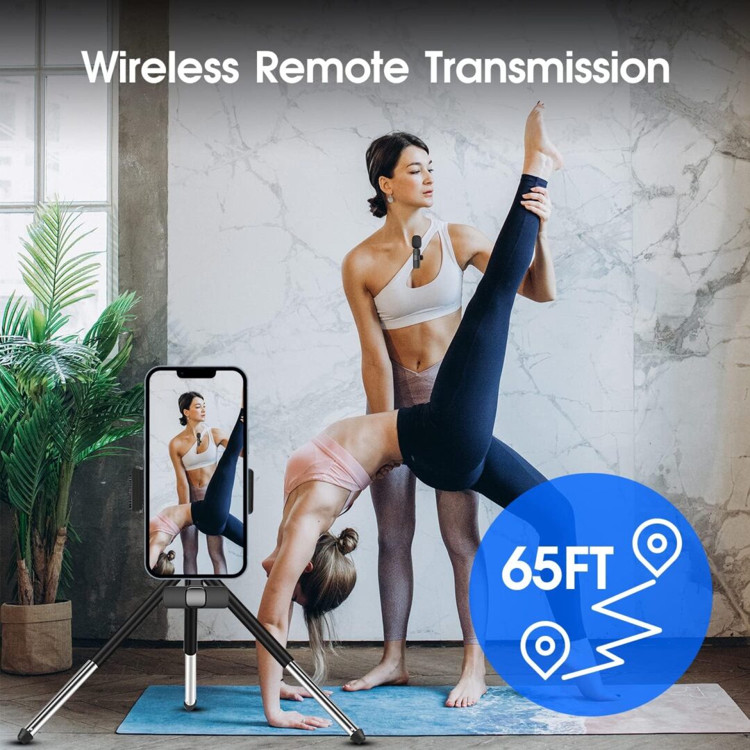 2 Pack Wireless Microphone For Iphone Ipad - Image 6