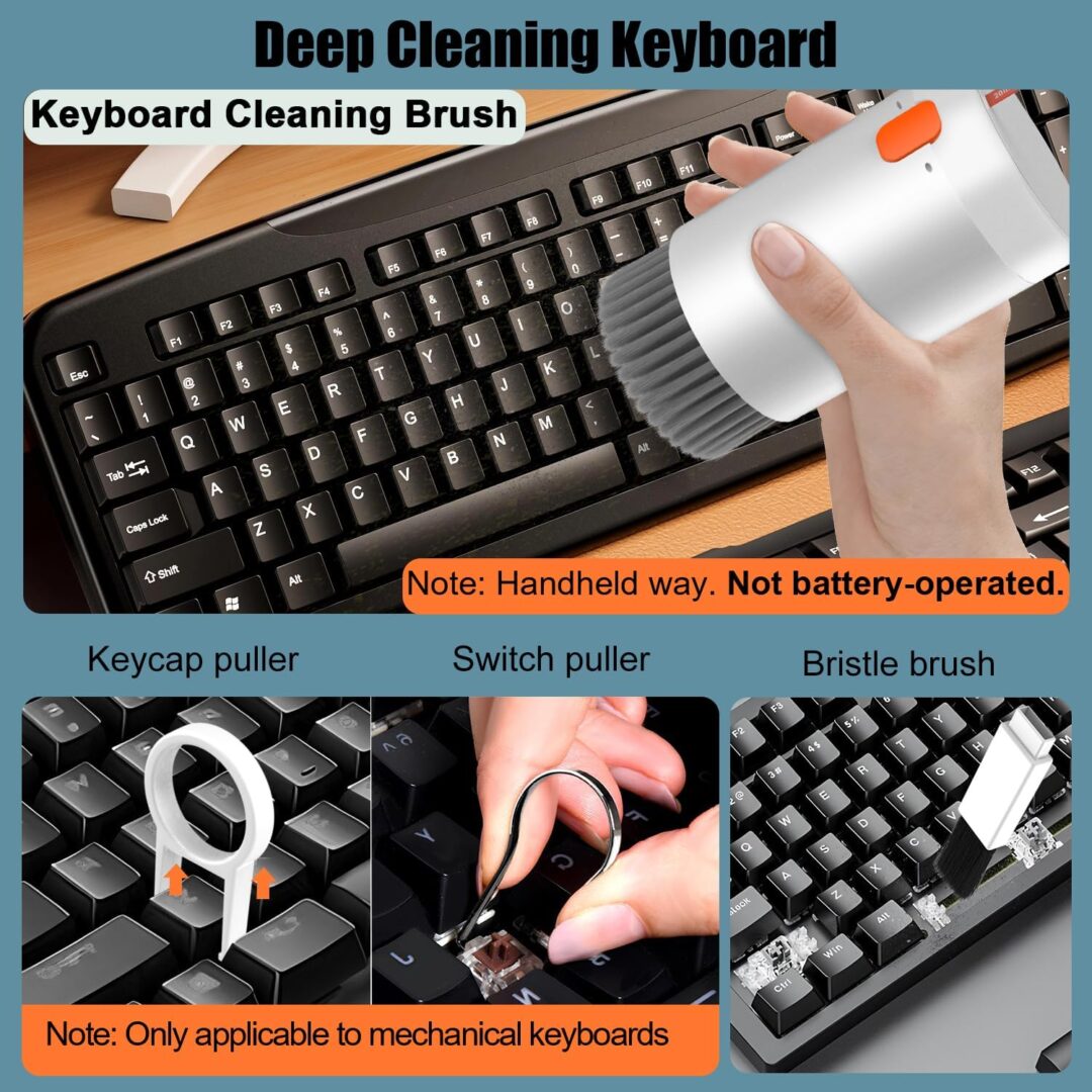 20-In-1 Keyboard Earbuds Cleaning Kit - Image 6