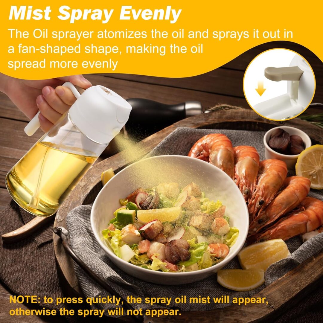 2 Pack Oil Dispenser And Sprayer Bottle - Image 6