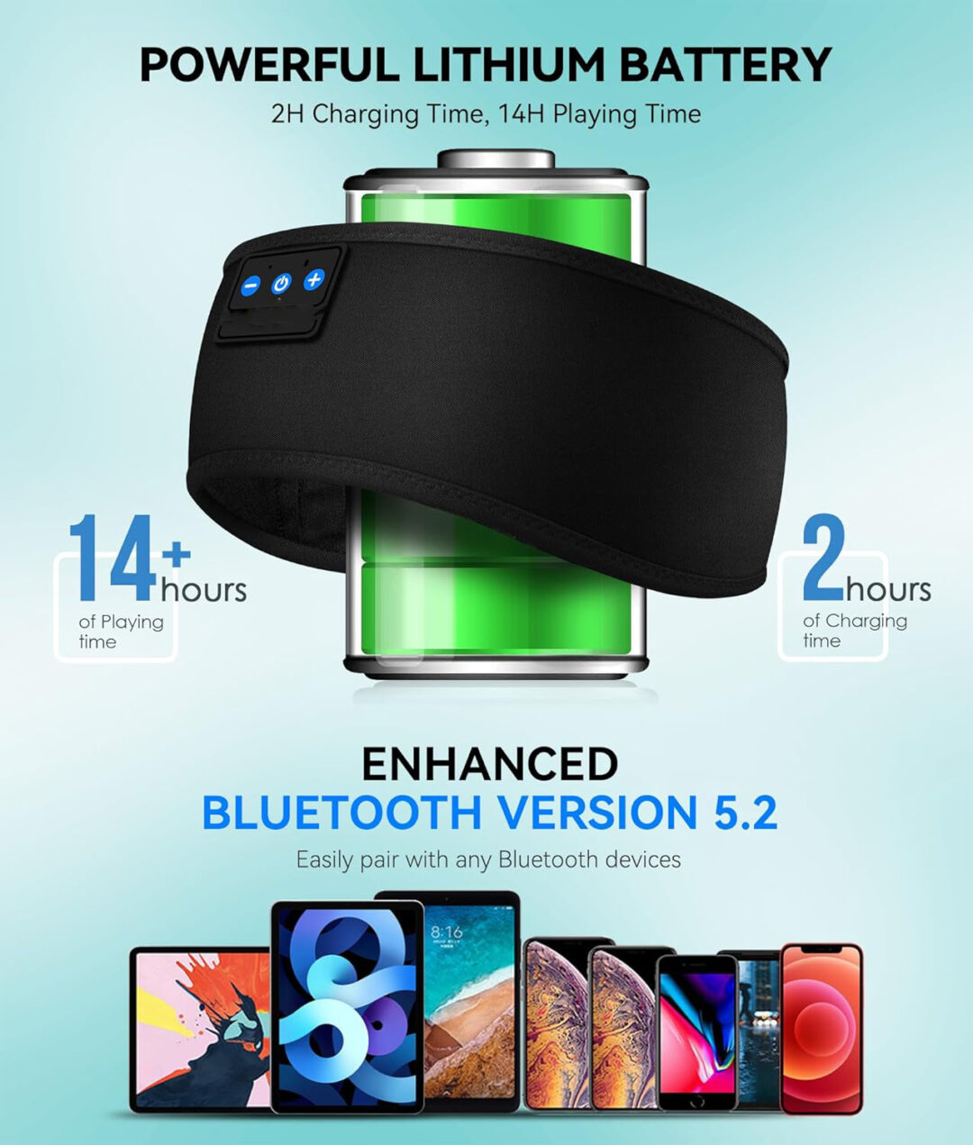 Sleep Headphone Headband - Image 3