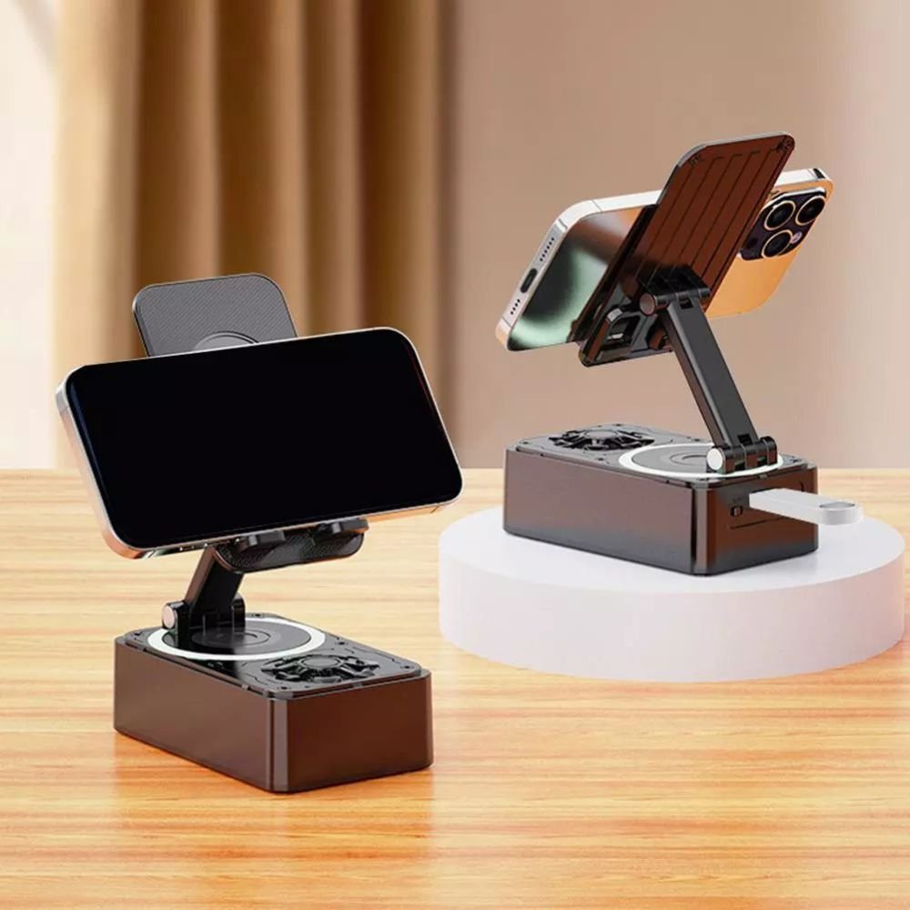 4-in-1 Phone Stand with Bluetooth Speaker - Image 4