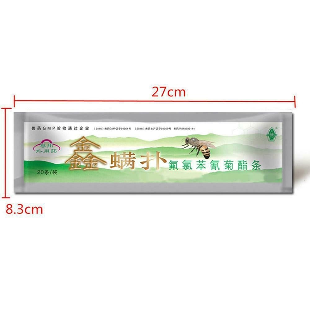 Set Of 20 Strips Of Fluvalinate Insect Repellent - Image 5