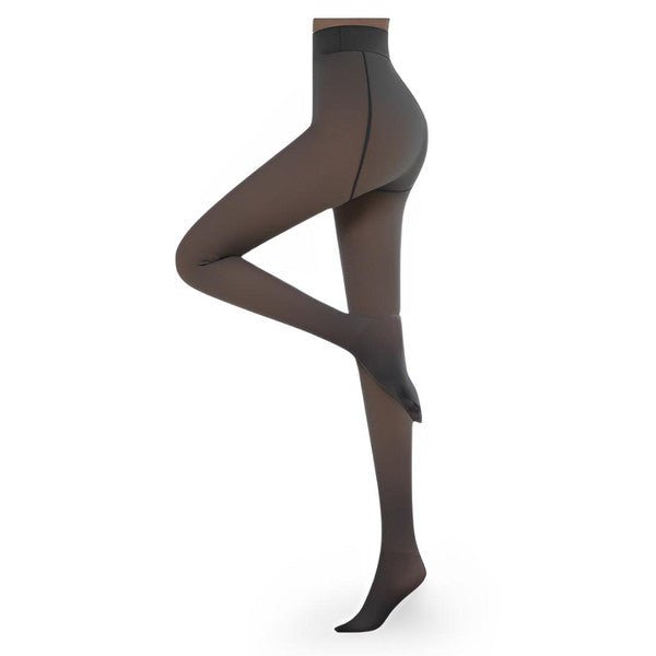 Warm fleece-lined tights - Image 7
