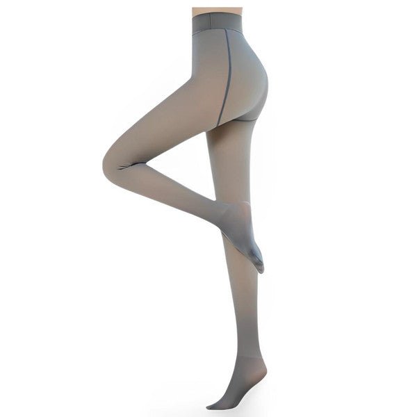 Warm fleece-lined tights - Image 9