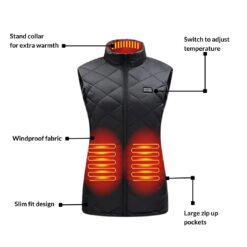 HeatBody Womens Heated Gilet11