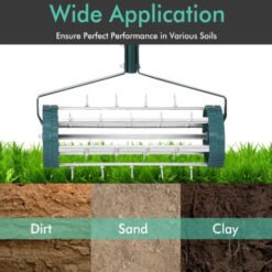 Heavy Duty Manual Lawn Spike Soil Aerator 1