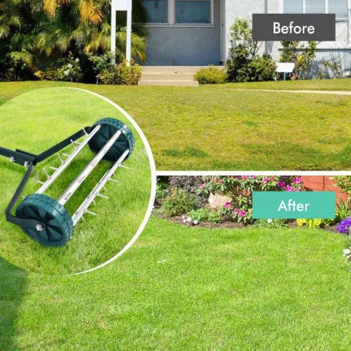Heavy Duty Manual Lawn Spike Soil Aerator - Image 5