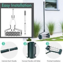 Heavy Duty Manual Lawn Spike Soil Aerator 3