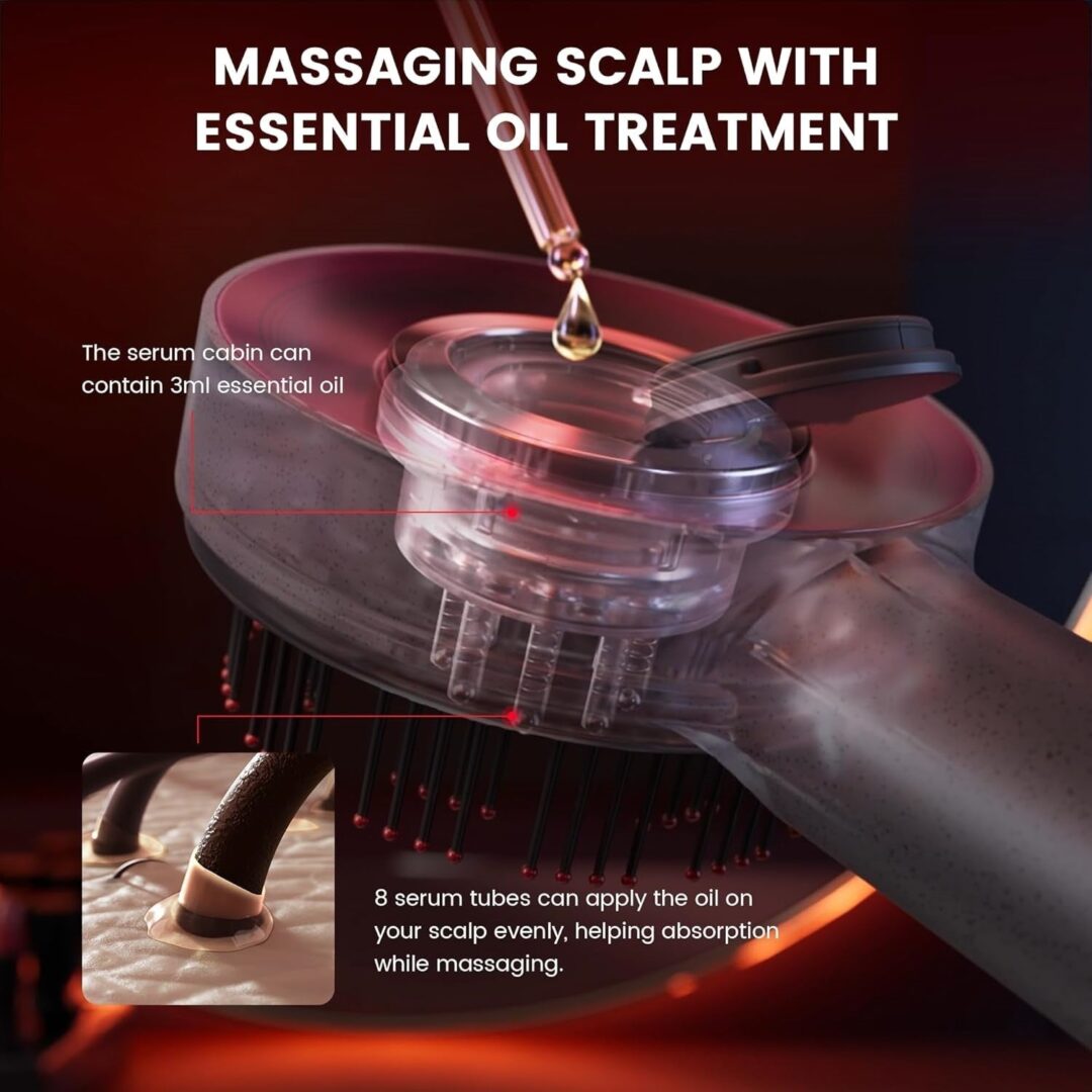 3-in-1 Scalp Massage Brush – Ultimate Hair Growth & Relaxation - Image 3