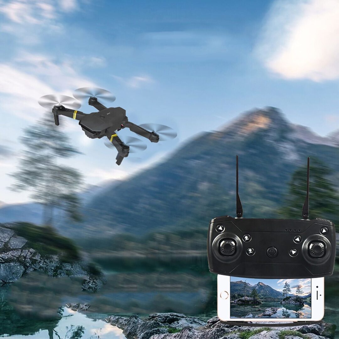 Premium Mini 4K Flying Dual Camera RC Drone Kit - Image 4