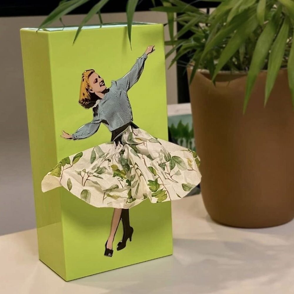 Flying Skirt Tissue Box - Image 9