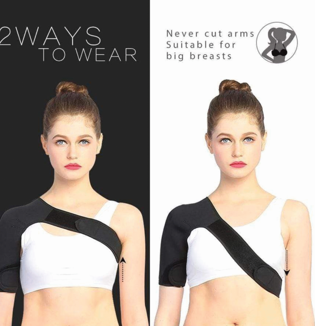 Women's Shoulder Brace Compression Sleeve Support Strap - Image 3
