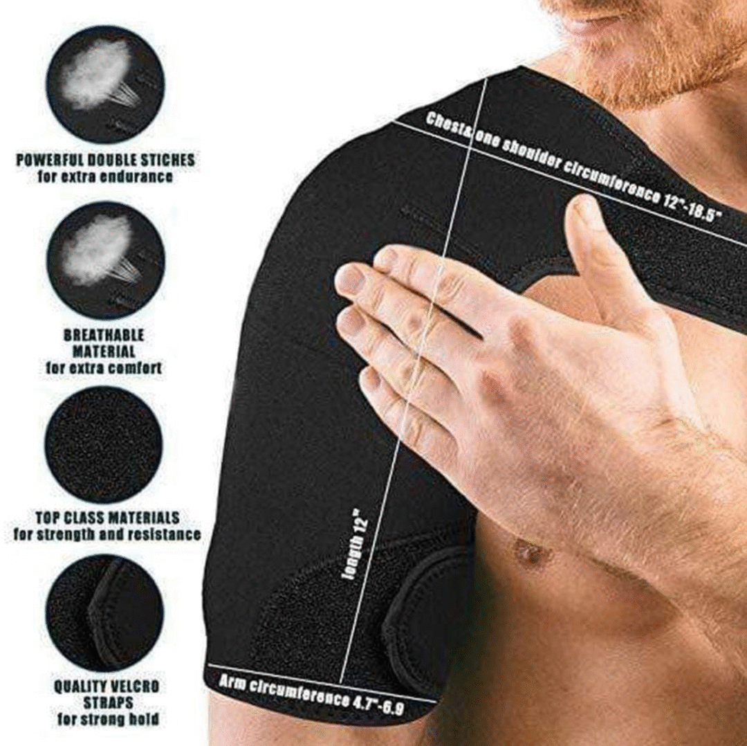 Women's Shoulder Brace Compression Sleeve Support Strap - Image 4