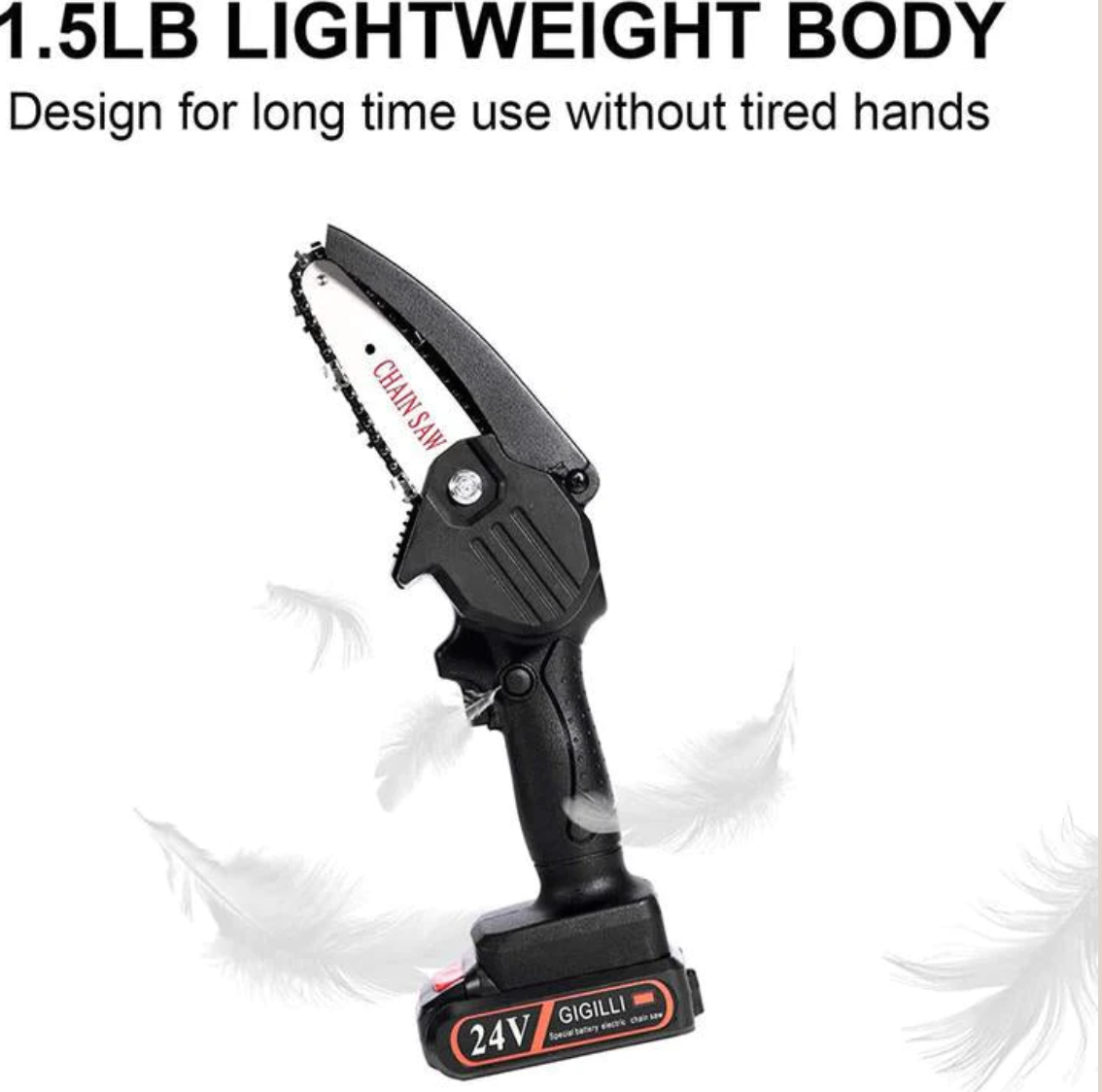 Upgraded 24V Mini Chainsaw - Image 3