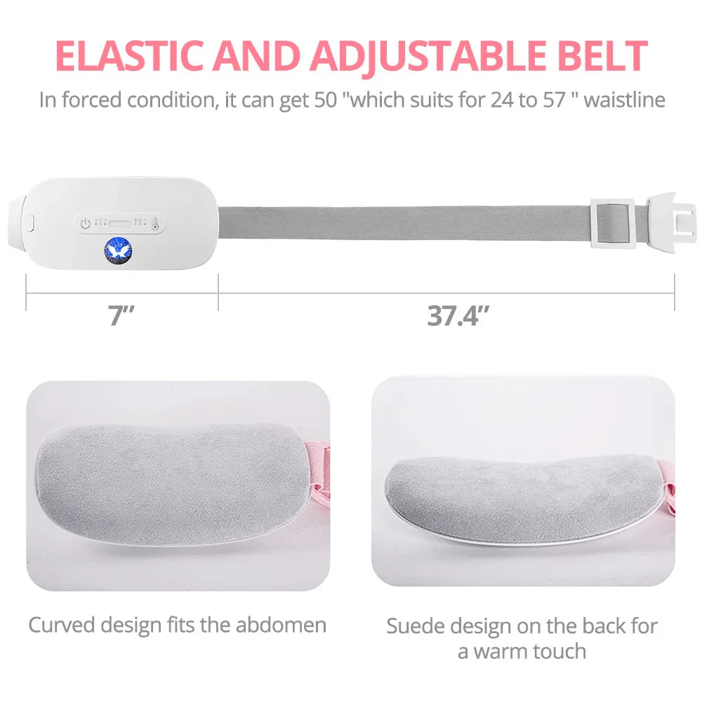 Smart Heating Massage Belt For Period Menstrual Cramps - Image 4
