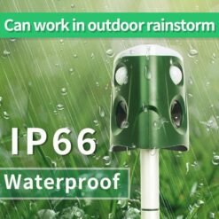 Smartsonic 360 Animal Repellent Deterrent 3 in 114