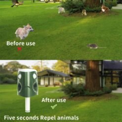 Smartsonic 360 Animal Repellent Deterrent 3 in 15