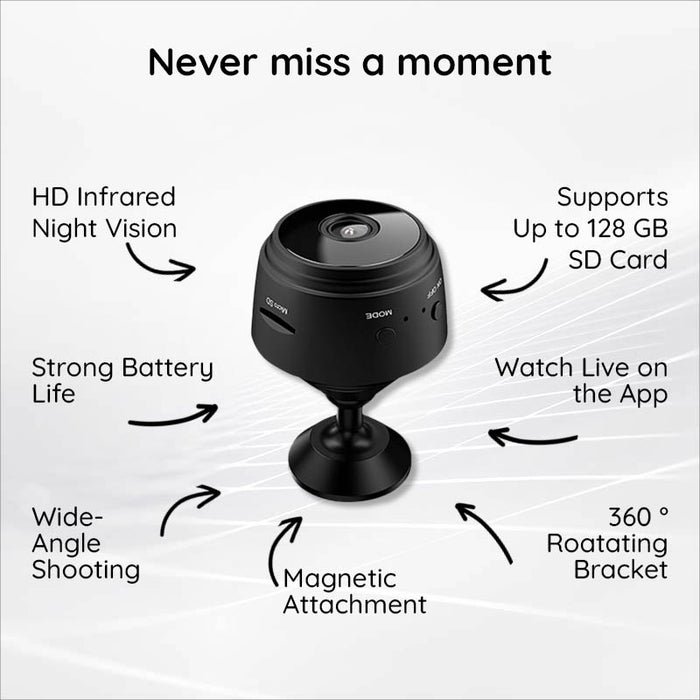 Mini Camera WiFi HD 1080P Night Vision - Image 9