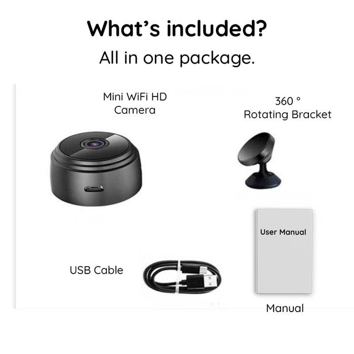 Mini Camera WiFi HD 1080P Night Vision - Image 7