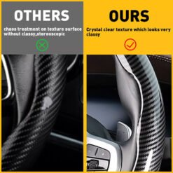 UniversalCarbonFiberSteeringWheelCoverSegmentedNon SlipCarWheelCover7 47fa7f20 dd4d 457f 8753 25ee5c677433