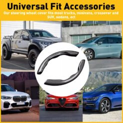 UniversalCarbonFiberSteeringWheelCoverSegmentedNon SlipCarWheelCover9 9560decd 208d 4cff bb0c 9a08f8db741d