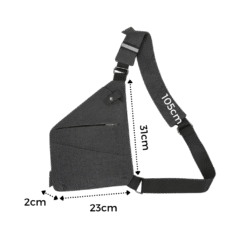 Waterproof Personal Pocket Bag DIMENSION