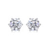Years Quiet Good Luxury Fashion Diamond Earrings Stud Mosan Diamond Silver Jewelry