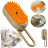 3-in-1 Pet Steam Grooming Brush