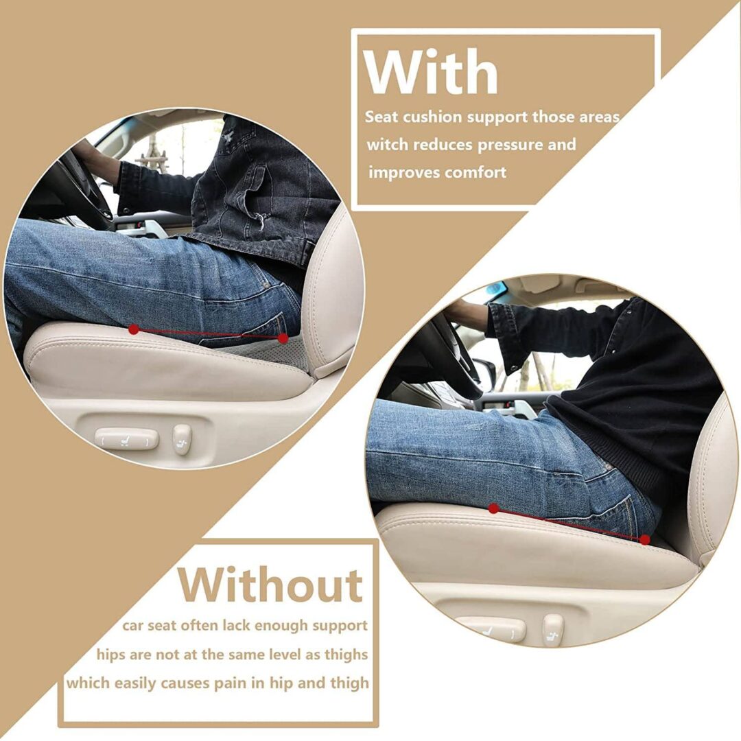 Car Seat Cushion for Shorter Drivers - Image 9