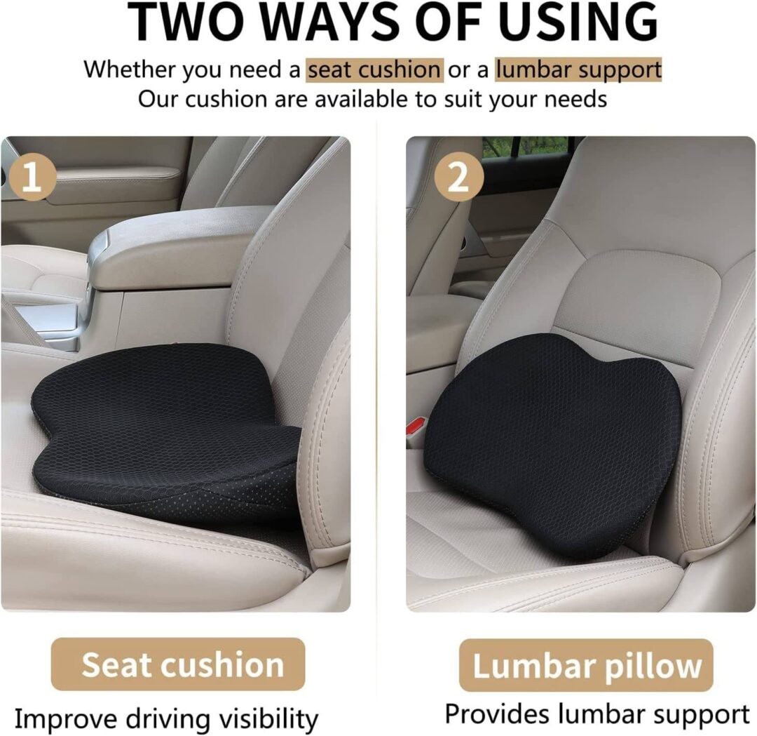 Car Seat Cushion for Shorter Drivers - Image 12