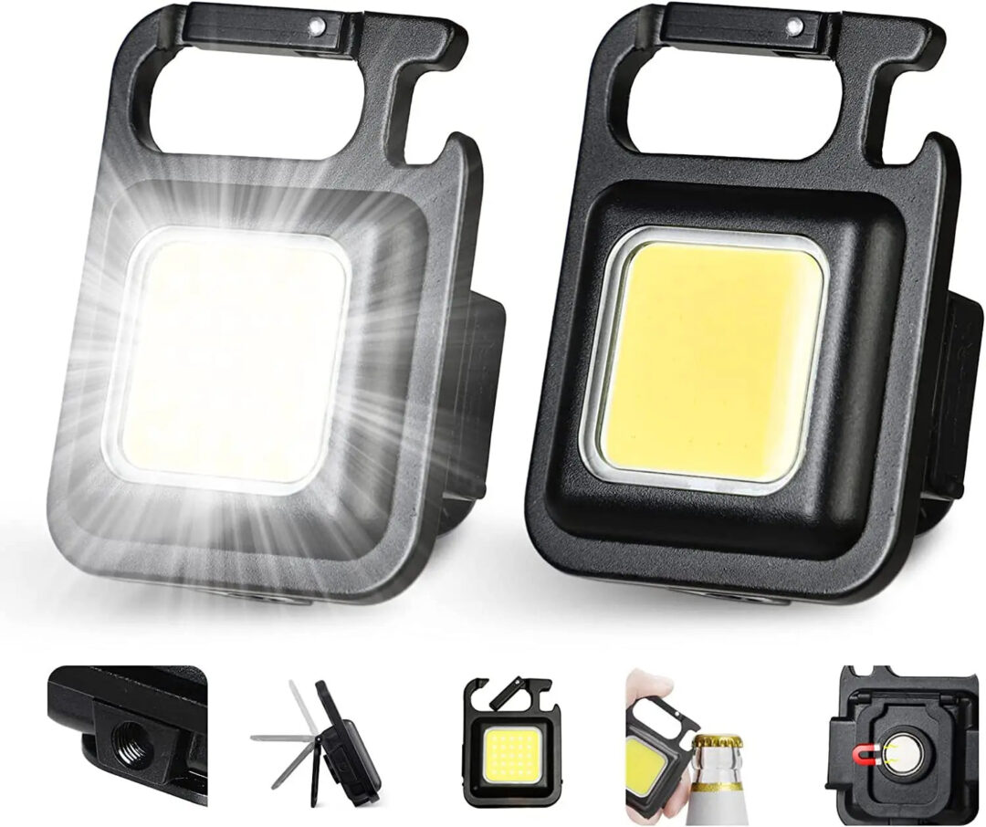 Mini LED Flashlight Keychain (1800LM) - Image 3