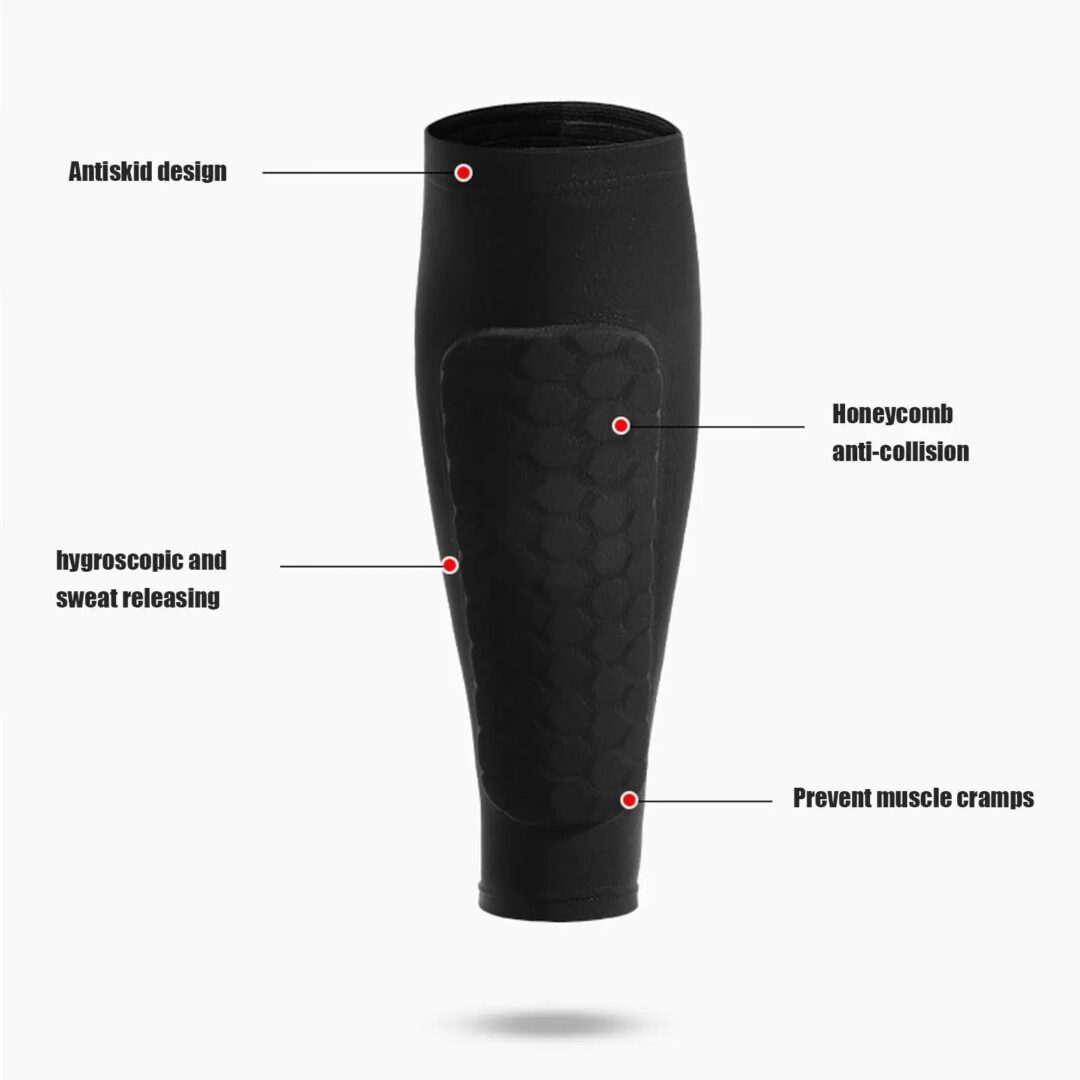 1 Pair Honeycomb Soccer Shin Guards - Image 2