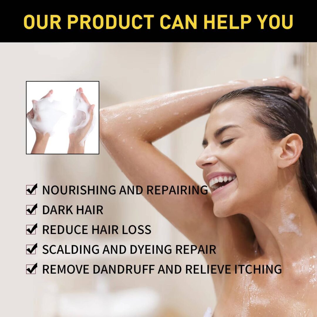 Black Hair Shampoo Dye - Image 8