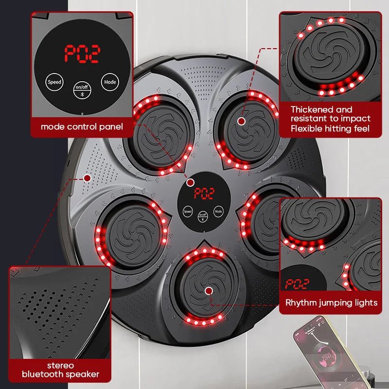 Wall Mounted Music Boxing Machine | Healthy Gift - Image 6