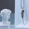 Vintage Gothic Style Small Ugly Female Personality Couple Pendant Necklace
