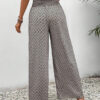 Women's Trousers With Geometric Print