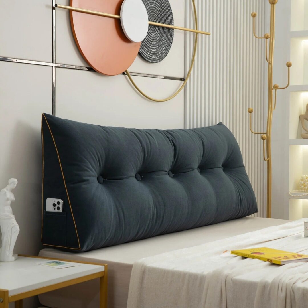 Luxury Chic Wedge Pillow - Image 8