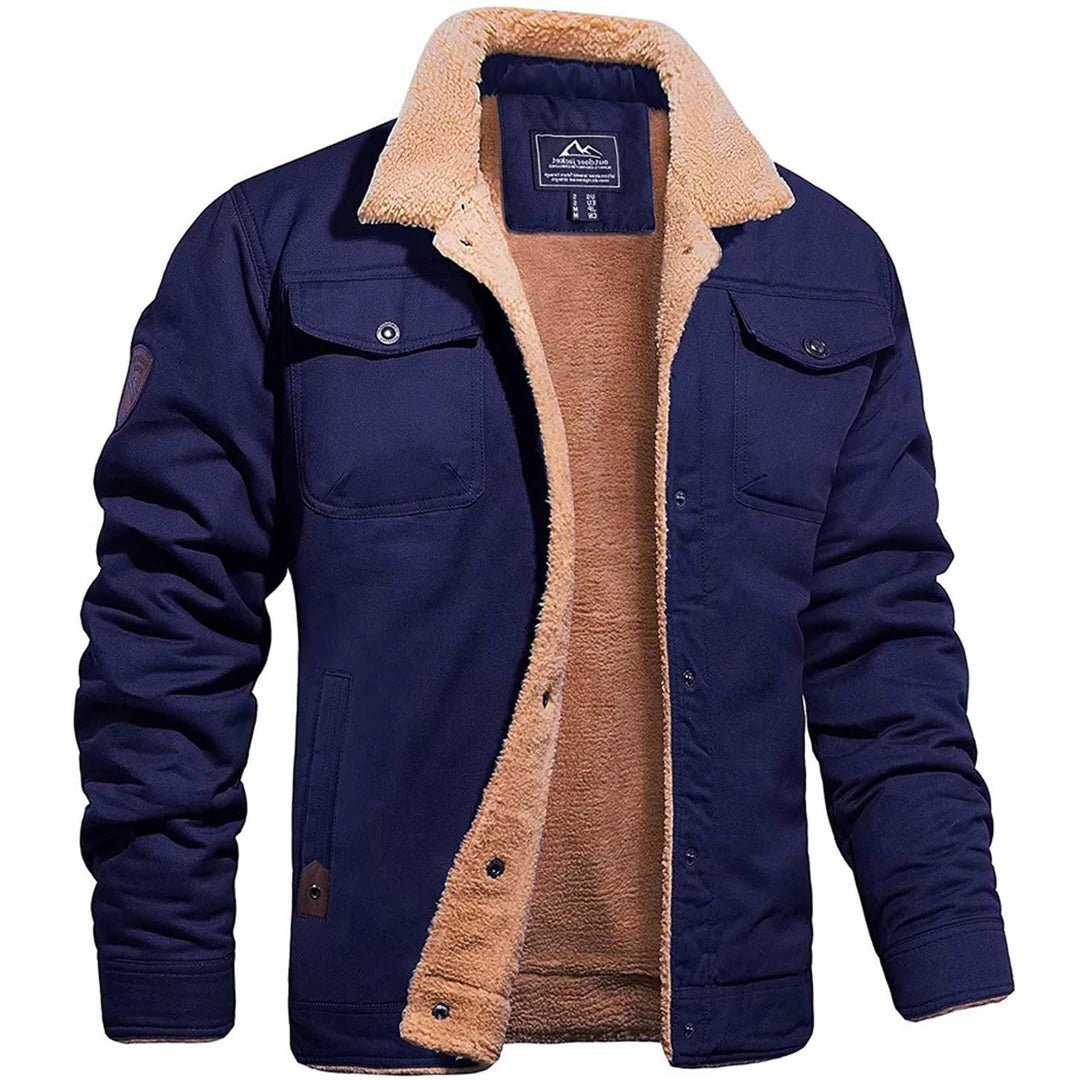 Vintage Bomber Jacket for Men - Image 5