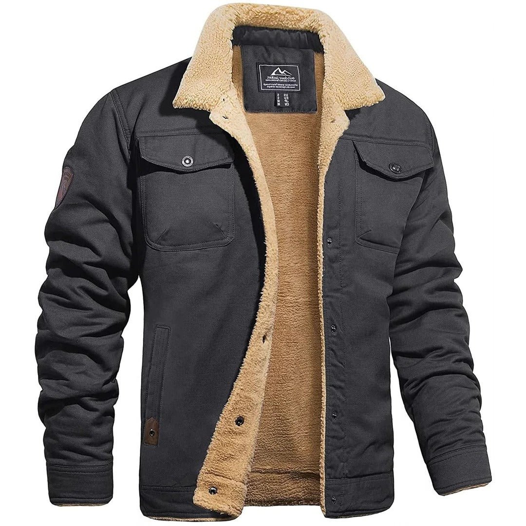 Vintage Bomber Jacket for Men - Image 6