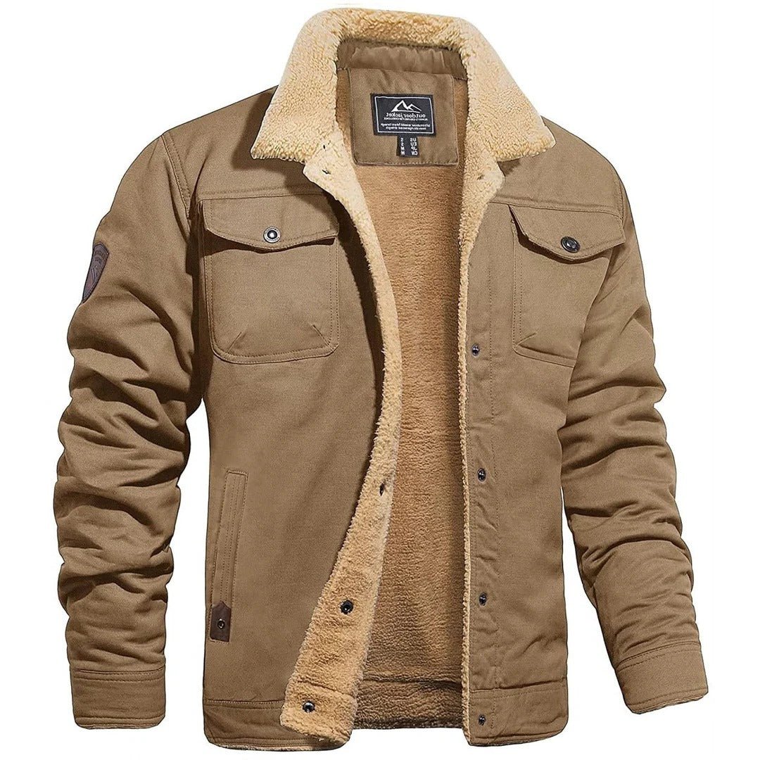 Vintage Bomber Jacket for Men - Image 7