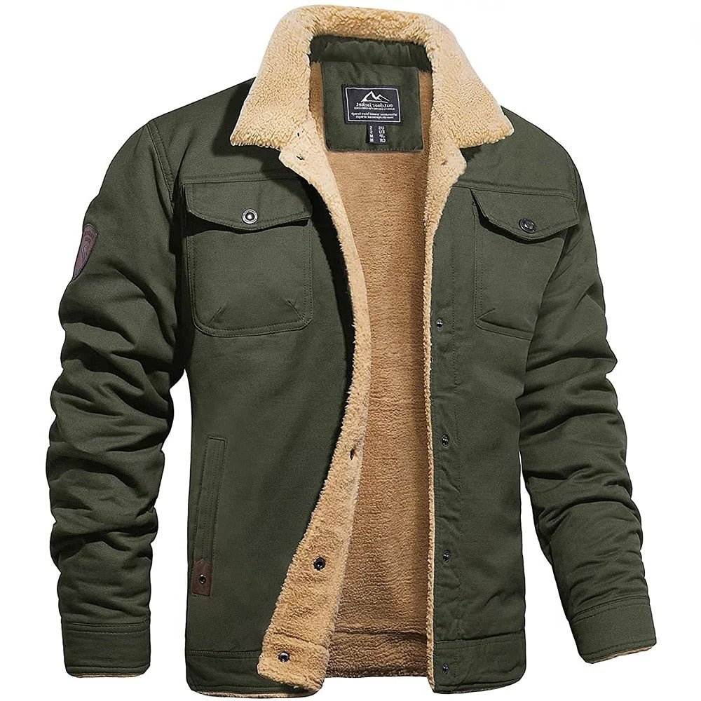 Vintage Bomber Jacket for Men - Image 8