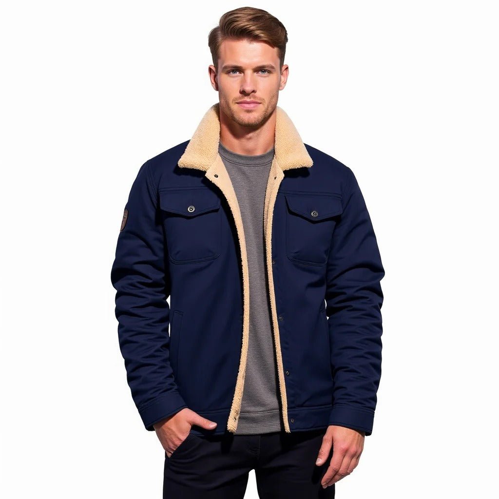 Vintage Bomber Jacket for Men - Image 15