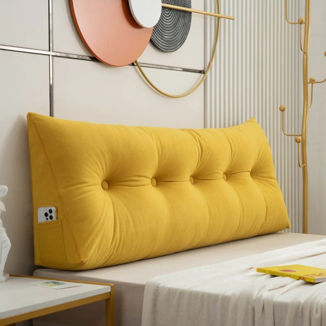 Luxury Chic Wedge Pillow - Image 5