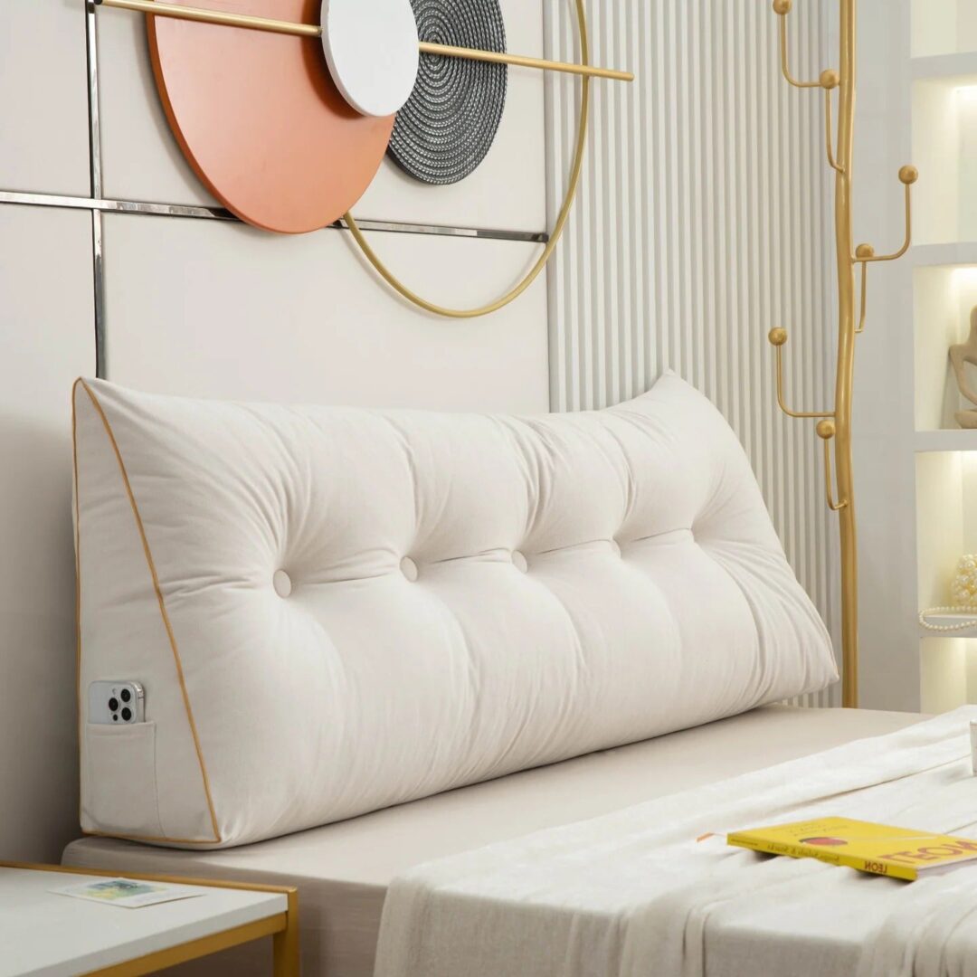 Luxury Chic Wedge Pillow - Image 4